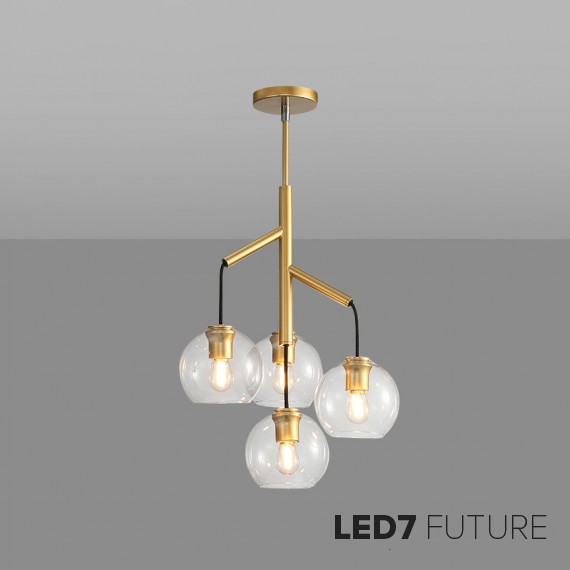 Loft Industry Modern - Willow Chandelier